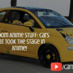 Random Anime Stuff: Cars that Took the Stage in Anime!